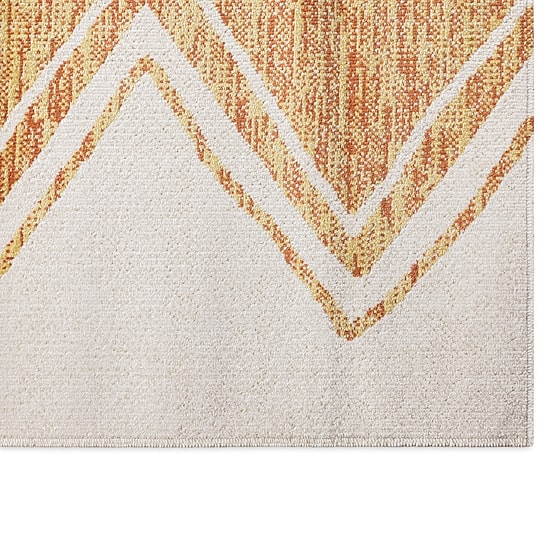 Nicole Miller Sofia Leon Geometric Fade Resistant Washable Outdoor Rectangular Area Rug