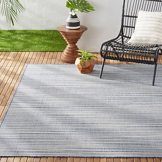 Nicole Miller Country Wynona Abstract Fade Resistant Washable Outdoor Rectangular Area Rug