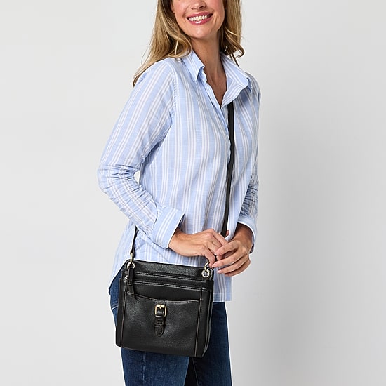 St. John's Bay Willow North South Crossbody Bag