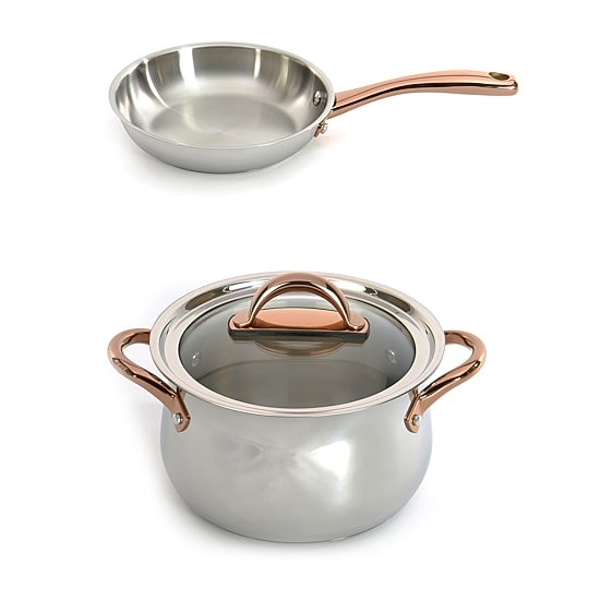 BergHOFF Ouro Gold 3-pc. Stainless Steel Cookware Set