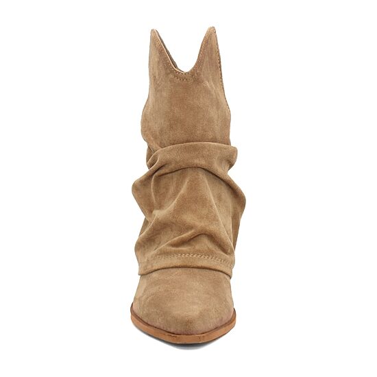 Yoki Womens Flat Heel Slouch Boots