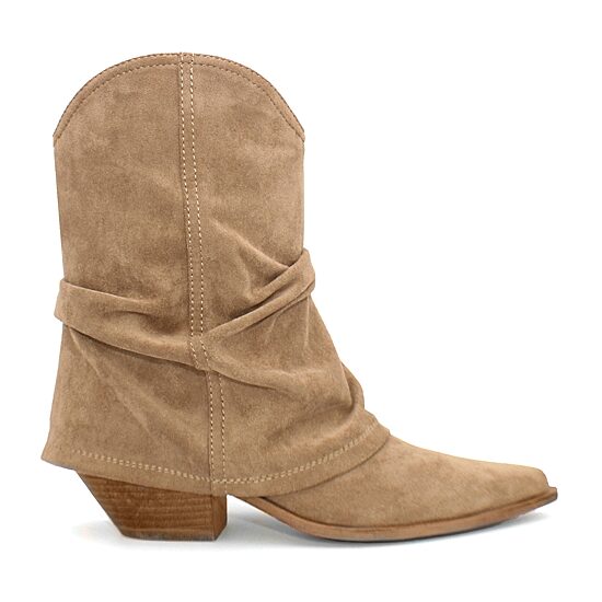 Yoki Womens Flat Heel Slouch Boots