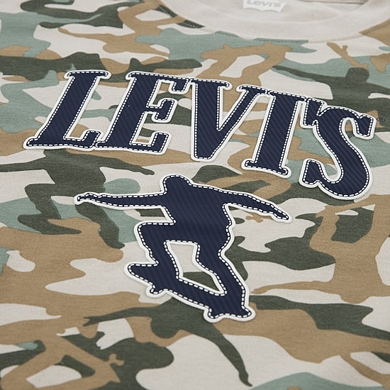 Levi's® Big Kid Boys Crew Neck Short Sleeve Regular Fit Graphic T-Shirt