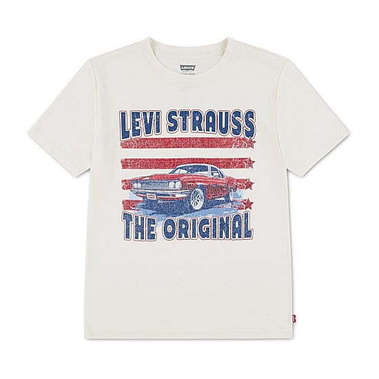 Levi's® Big Kid Boys Crew Neck Short Sleeve Regular Fit Graphic T-Shirt