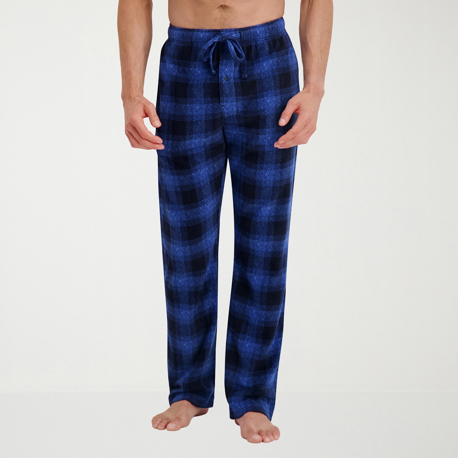 Hanes Mens Fleece Pajama Pants