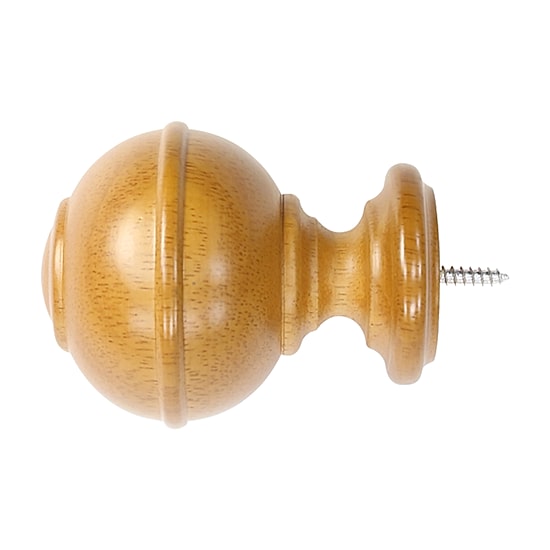 Lumi Home Furnishings Wood Knob 2-pc. Finials