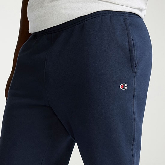 Champion Powerblend Mens Straight Mid Rise Classic Fit Big and Tall Fleece Sweatpant