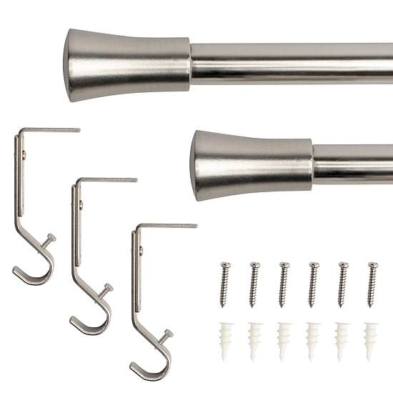 Lumi Home Furnishings Cylinder Cap 3/4 IN Curtain Rod