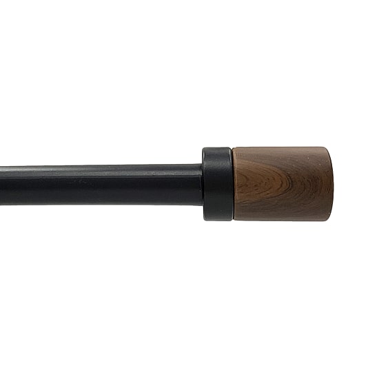 Lumi Home Furnishings Maple Cylinder 3/4 IN Curtain Rod