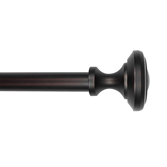 Lumi Home Furnishings Knob 1 IN Curtain Rod