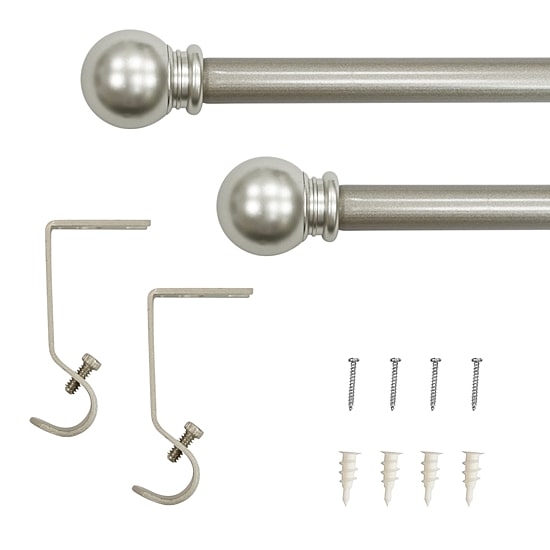 Lumi Home Furnishings Ball 5/8 IN Curtain Rod