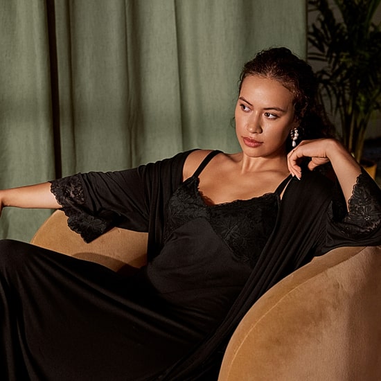 Bali Womens Satin Sleeveless V Neck Nightgown