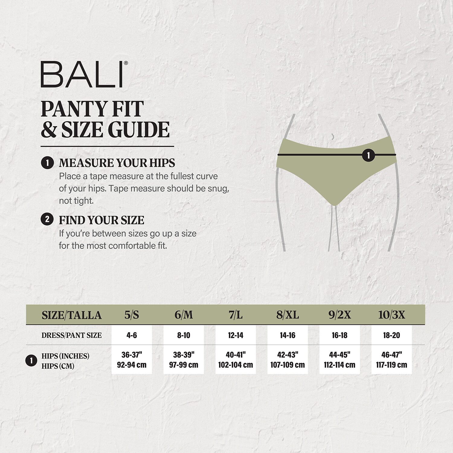 Bali Cotton Womens Brief Panty Dflebf