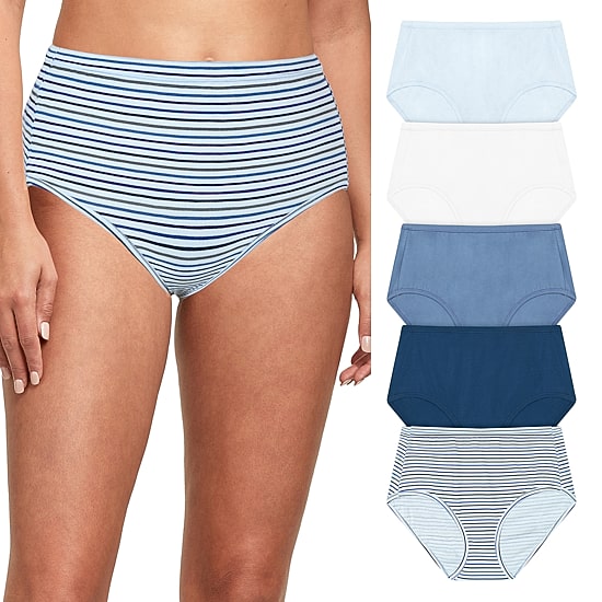 Hanes Ultimate® 5-Pack  ComfortSoft Brief Panties Underwear 40W5CS