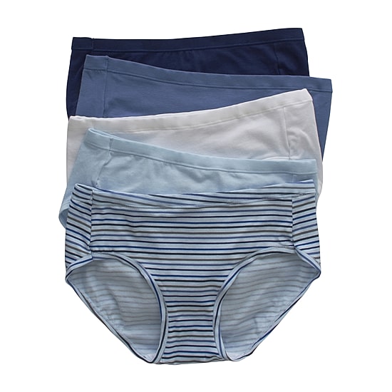 Hanes Ultimate® ComfortSoft Stretch 5-Pack Hipster Underwear 41W5CS