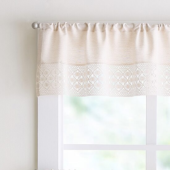 Peri Home Bahia 3-pc. Rod Pocket Kitchen Curtains & Drapes Window Set