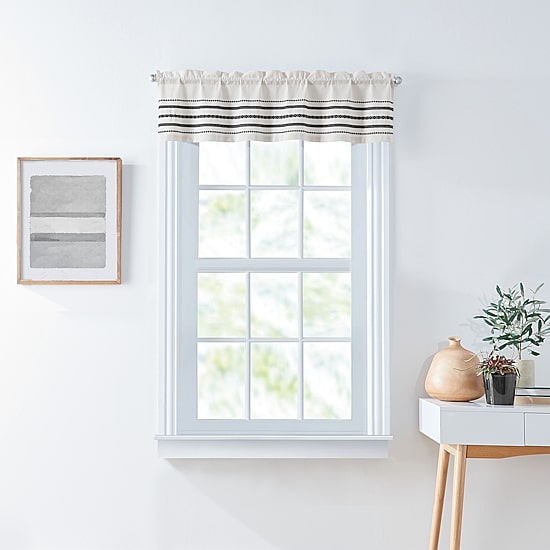 CHF Global Woven 3-pc. Kitchen Curtains & Drapes Window Set
