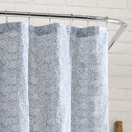 Peri Home Ikat Eyelet Shower Curtain