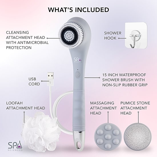Spa Sciences Nera: Power Shower Brush
