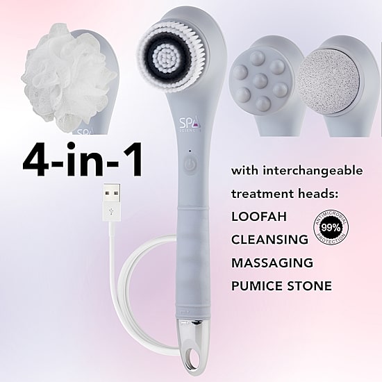 Spa Sciences Nera: Power Shower Brush