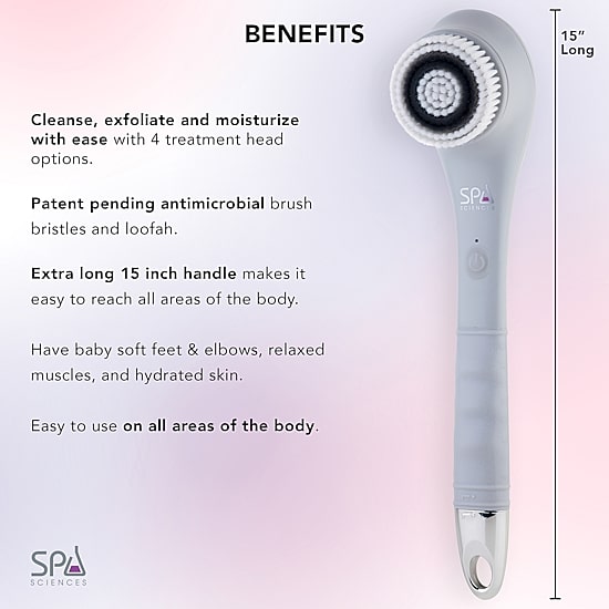 Spa Sciences Nera: Power Shower Brush