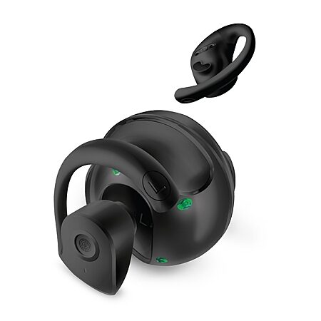 iLive Wireless Noise-Cancel Headphones IAHN40B, Color: Black