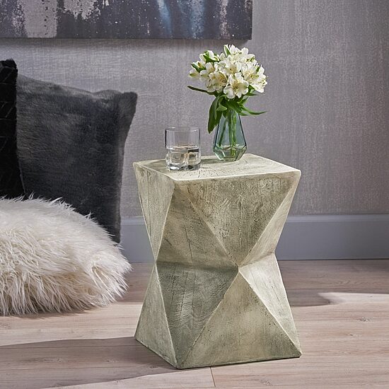 Bryleigh Concrete Console Table