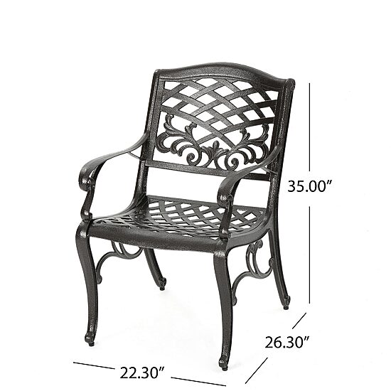 Hallandale 5-pc. Circle Dining Set