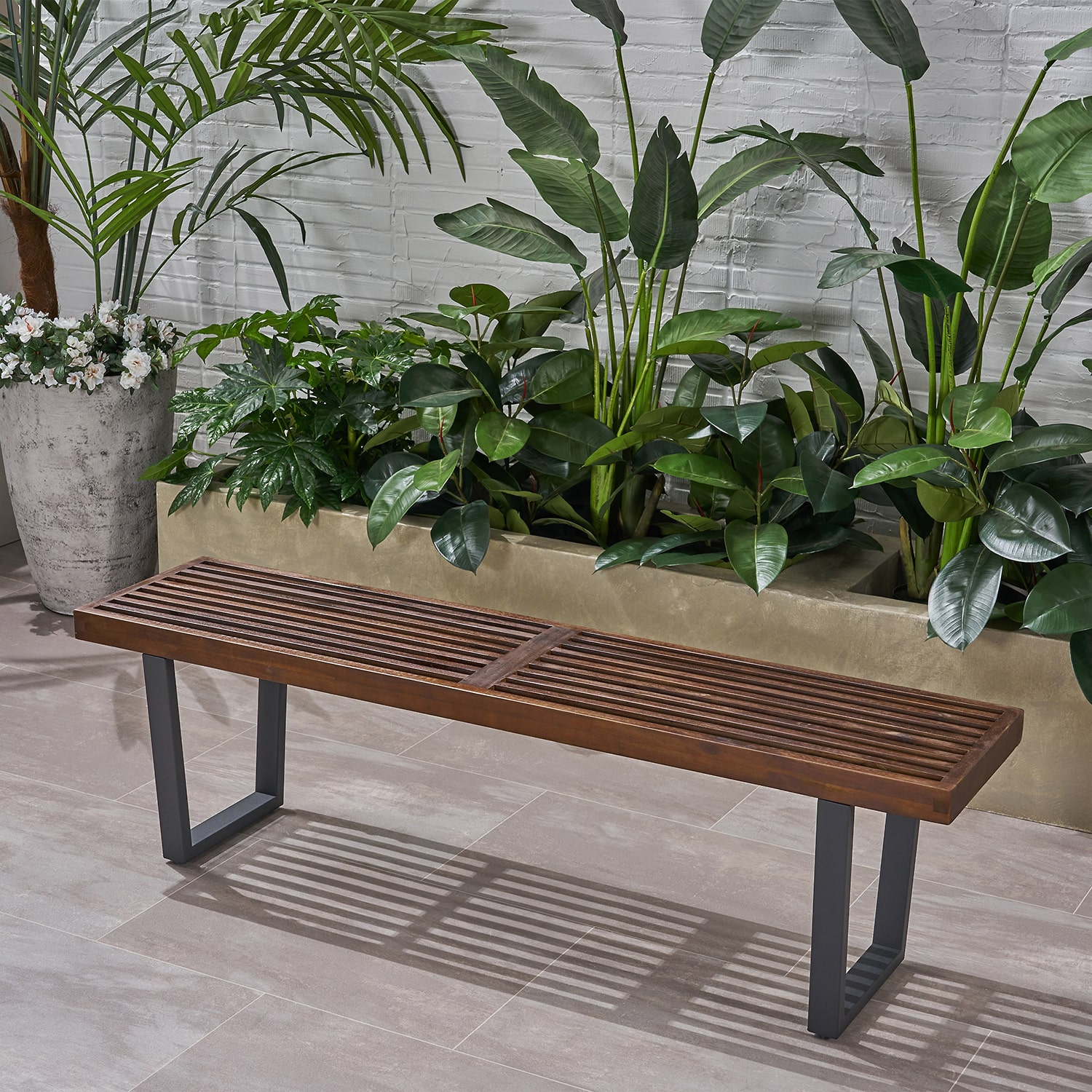 Fresno Iron Bench