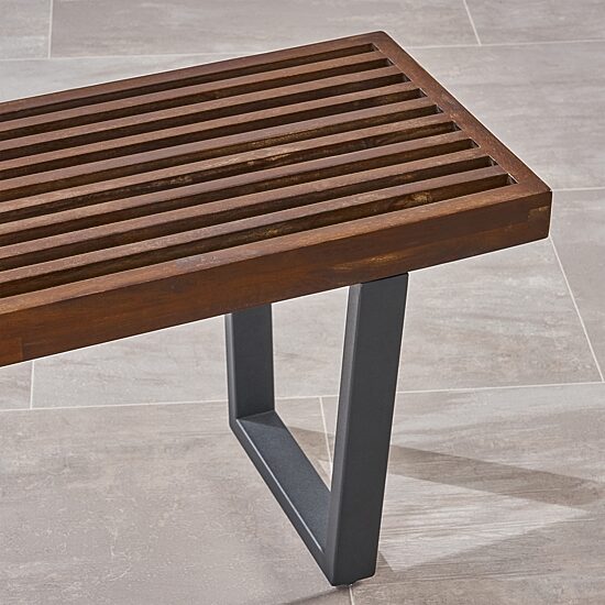 Fresno Iron Bench