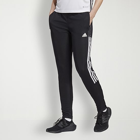 adidas Womens Tapered Mid Rise Classic Fit Sweatpant