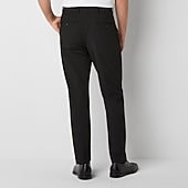 dress pants for homecoming Haggar 4-Way Stretch Dress Pants, Flat Front in Light Grey
