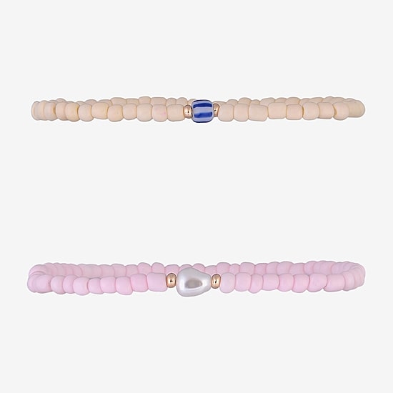 Arizona Gold Tone Womens 5-pc. Bracelet Set