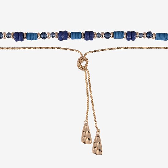 Mixit Gold Tone Bolo Womens 18 Inch Y Necklace