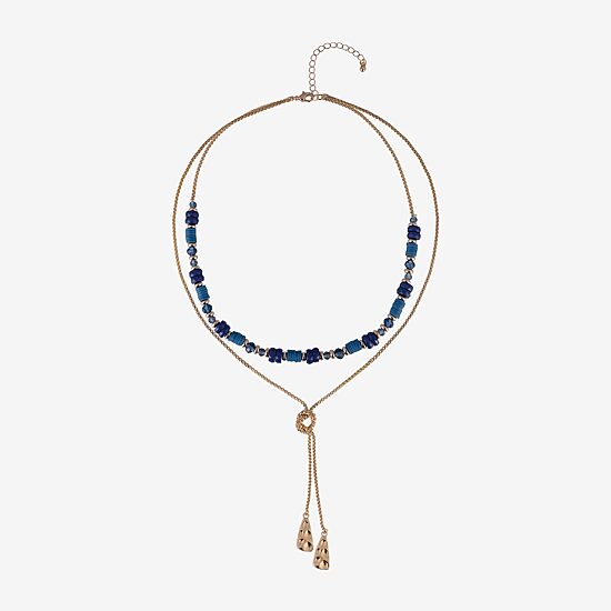 Mixit Gold Tone Bolo Womens 18 Inch Y Necklace