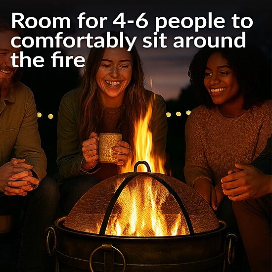 Sunnydaze Collection Weather Resistant Fire Pit