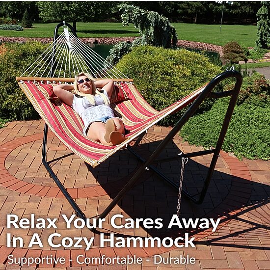 Sunnydaze Patio Collection Hammock