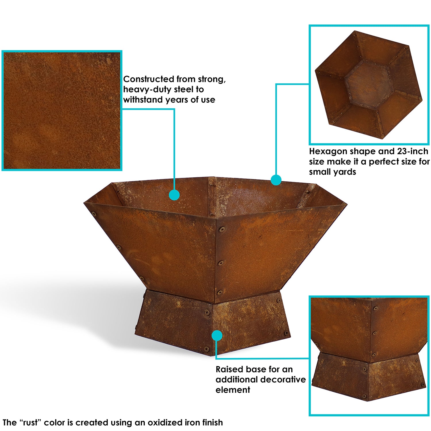 Weather Resistant Fire Pit