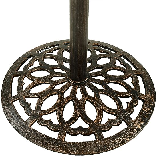 Round Bar Height Iron Table