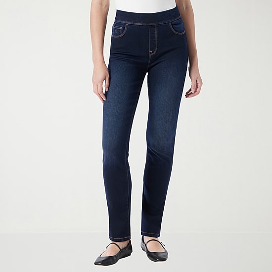 Gloria Vanderbilt Amanda Womens High Rise Slim Fit Jean