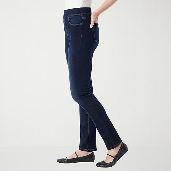 Gloria Vanderbilt Amanda Womens High Rise Slim Fit Jean
