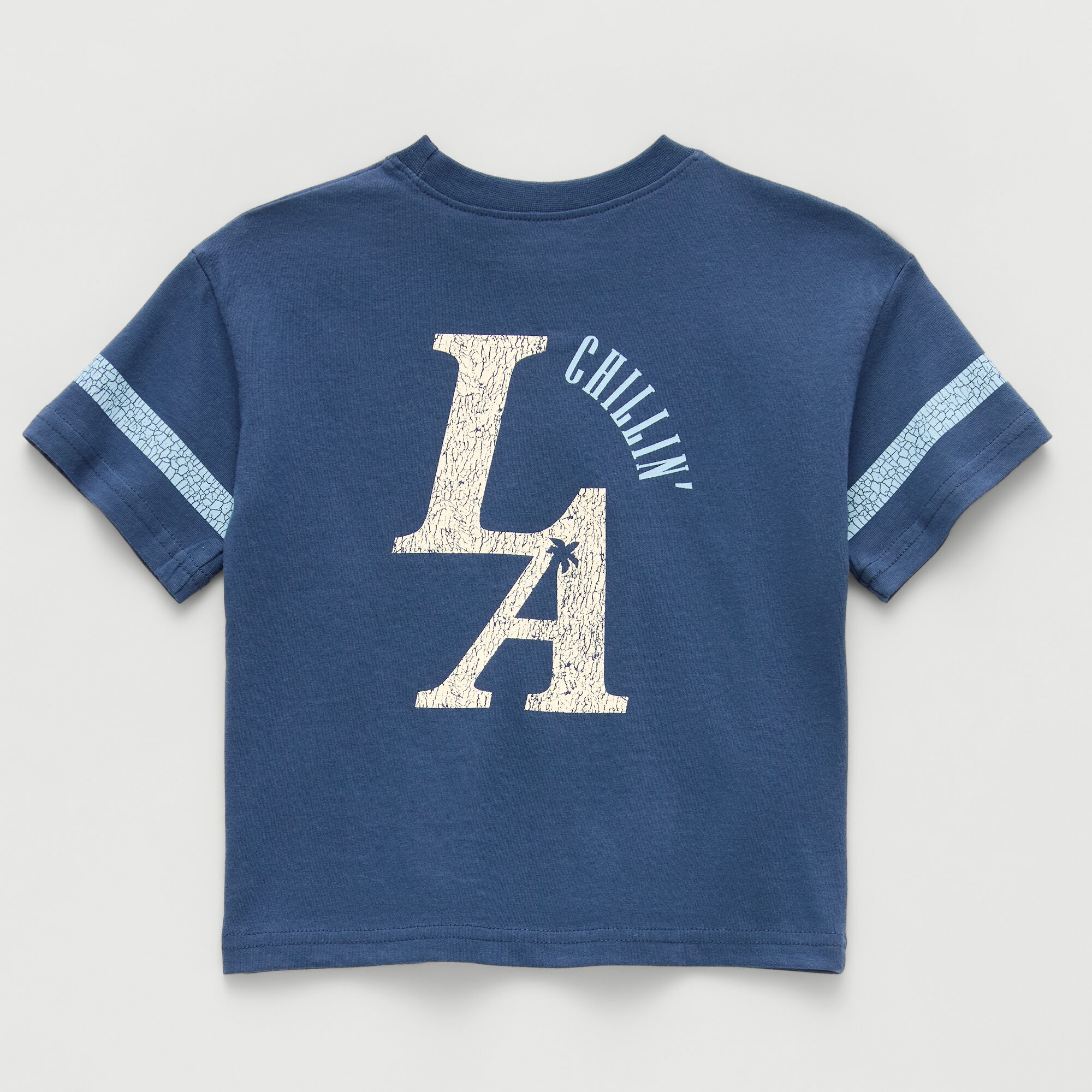 Okie Dokie Toddler & Little Boys Crew Neck Short Sleeve Regular Fit Graphic T-Shirt