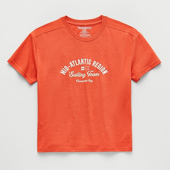 Thereabouts Little & Big Kid Boys Crew Neck Short Sleeve Oversized Graphic T-Shirt