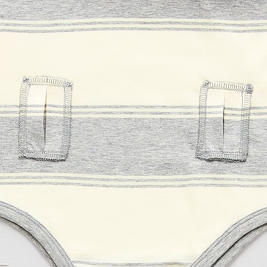 Thereabouts Little & Big Kid Boys Easy-on + Easy-off Adaptive Crew Neck Short Sleeve Bodysuit