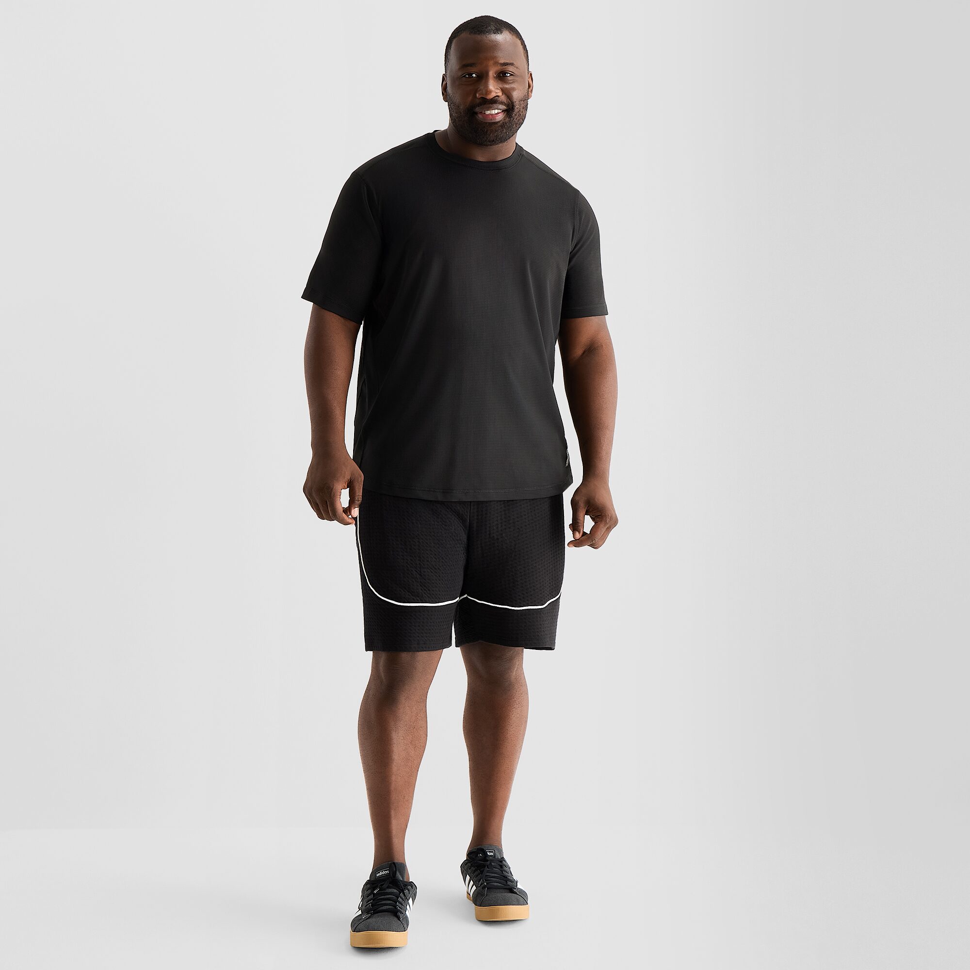 Shaquille O'Neal XLG™ Elevated Mens Crew Neck Short Sleeve Quick Dry Active T-Shirt