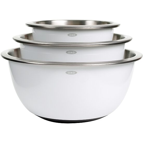 OXO® Good Grips® 3-pc. Stainless Steel Mixing Bowl Set