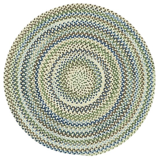 Capel Inc. Manchester Concentric Braided Round Rugs