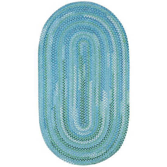 Capel Inc. Waterway Concentric Braided Oval Rugs