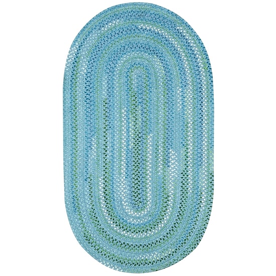 Capel Inc. Waterway Concentric Braided Oval Rugs