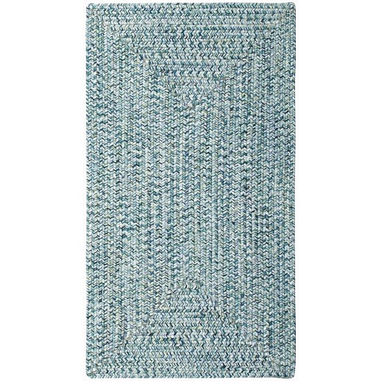 Capel Inc. Sea Pottery Concentric Braided Rectangular Rugs